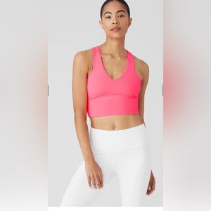 **NWT** Alo Airbrush Real Bra Tank in sold out color.